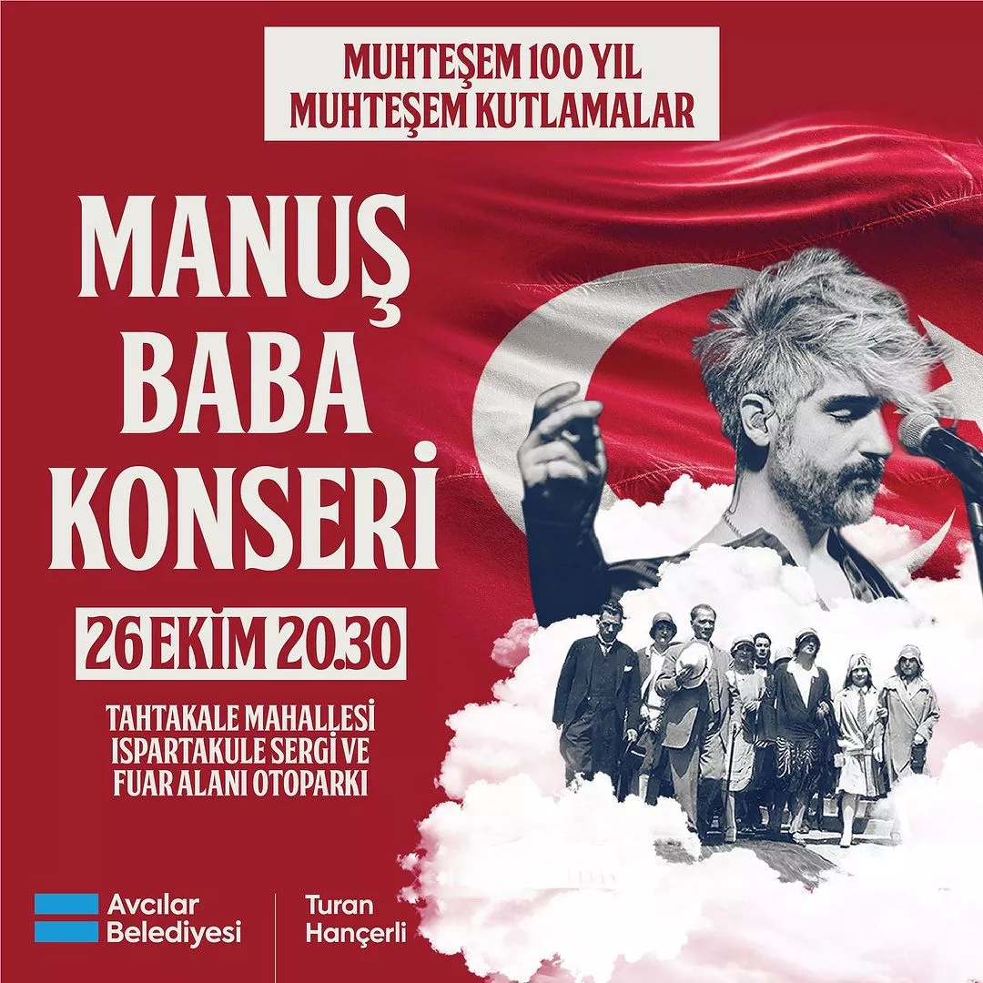 Avcılar Belediyesi - Manuş Baba Konseri